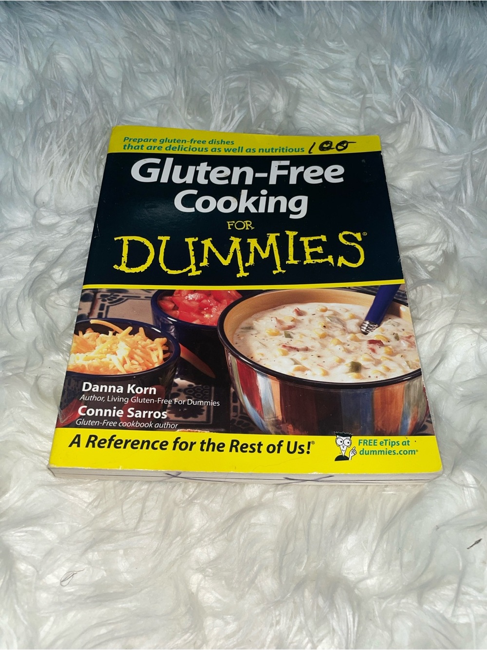 Gluten-Free Cooking For Dummies Danna Korn Connie Sarros Paperback Cookbook